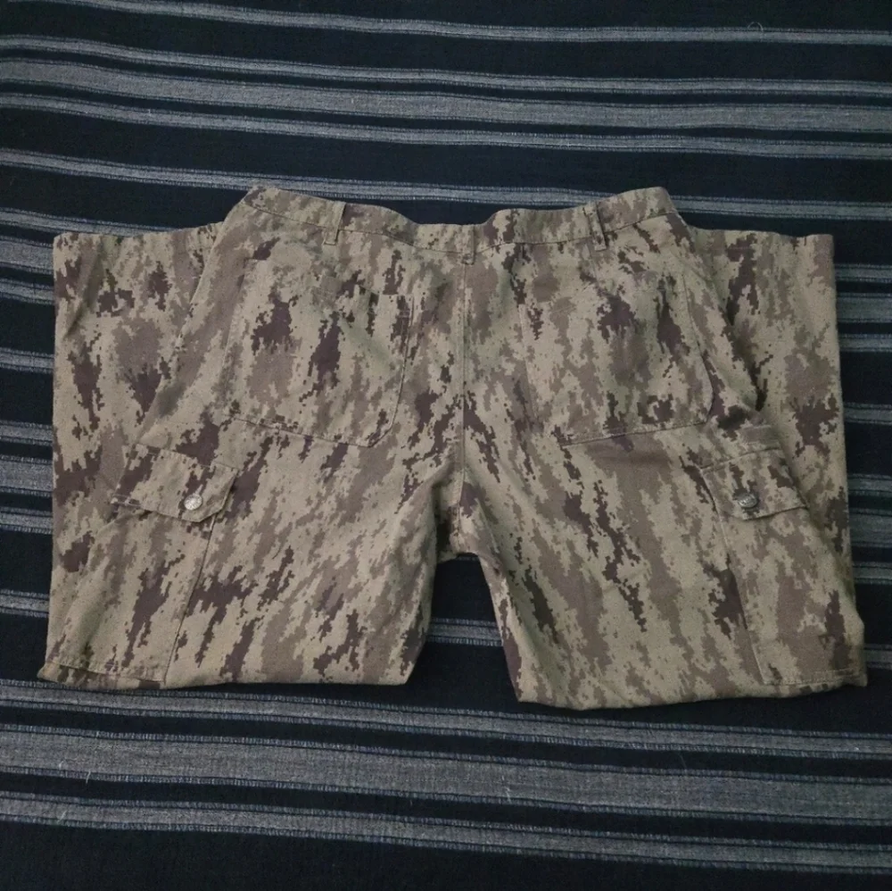 Harley Davidson New Cotton Camo Pants Men 40 x 30 Cargo Pants 112025 - Picture 12 of 12